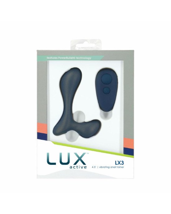 Вібромасажер простати Lux Active LX3 Vibrating Anal Trainer, пульт ДК Вібромасажер простати Lux Active LX3 Vibrating Anal Trainer, пульт ДК