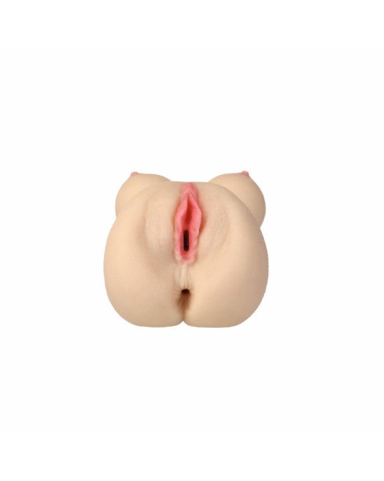 Мастурбатор-вагіна та попка Cutie Pies Secretary Sasha Vagina&Ass Masturbator, віброкуля в подарунок Мастурбатор-вагіна та попка Cutie Pies Secretary Sasha Vagina&Ass Masturbator, віброкуля в подарунок