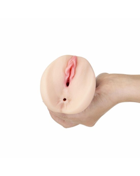 Мастурбатор-вагіна та попка Cutie Pies Baker Becky Vagina & Ass Masturbator, віброкуля в подарунок Мастурбатор-вагіна та попка Cutie Pies Baker Becky Vagina & Ass Masturbator, віброкуля в подарунок