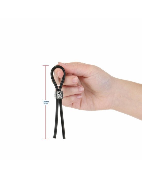 Ерекційне кільце-ласо LUX Active Tether Adjustable Silicone Cock Tie, регульоване Ерекційне кільце-ласо LUX Active Tether Adjustable Silicone Cock Tie, регульоване