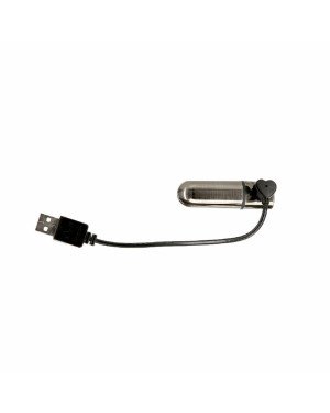 Віброкуля PowerBullet First-Class Bullet 2.5″ з Key Chain Pouch, Gun Metal, 9 режимів вібрації Віброкуля PowerBullet First-Class Bullet 2.5″ з Key Chain Pouch, Gun Metal, 9 режимів вібрації