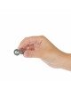 Віброкуля PowerBullet First-Class Bullet 2.5″ with Key Chain Pouch, Silver, 9 режимів вібрації Віброкуля PowerBullet First-Class Bullet 2.5″ with Key Chain Pouch, Silver, 9 режимів вібрації