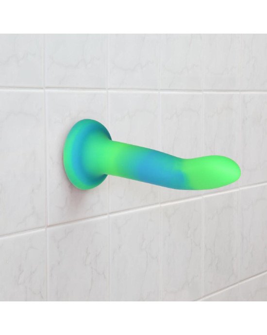 Фалоімітатор, що світиться в темряві, ADDICTION Rave 8″, Glow in the Dark Dildo Blue Green, 20,3 см Фалоімітатор, що світиться в темряві, ADDICTION Rave 8″, Glow in the Dark Dildo Blue Green, 20,3 см