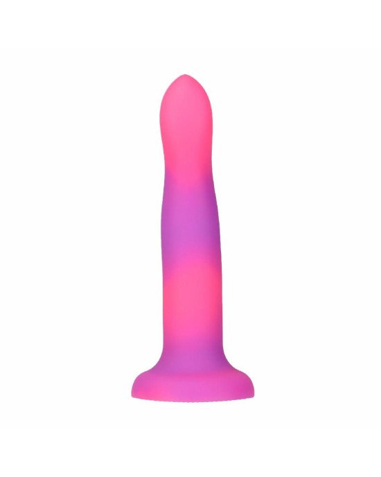Фалоімітатор, що світиться в темряві, ADDICTION Rave 8″, Glow in the Dark Dildo Pink Purple, 20,3 см Фалоімітатор, що світиться в темряві, ADDICTION Rave 8″, Glow in the Dark Dildo Pink Purple, 20,3 см