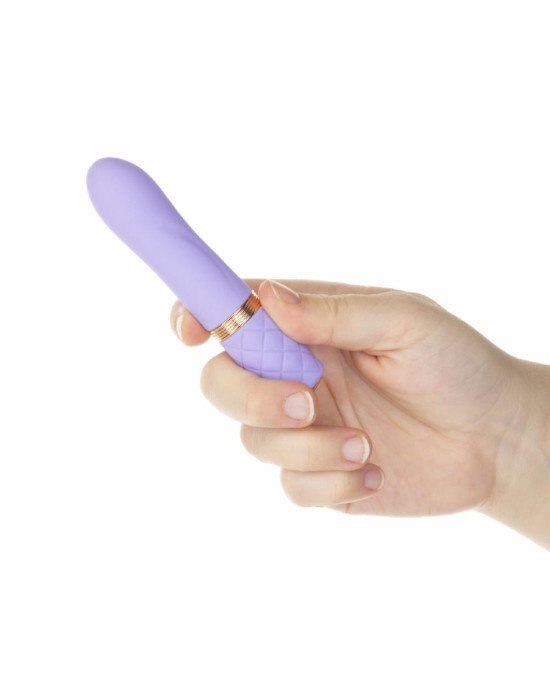 Розкішний вібратор Pillow Talk Flirty Purple Special Edition, Сваровскі, пов’язка на очі+гра Розкішний вібратор Pillow Talk Flirty Purple Special Edition, Сваровскі, пов’язка на очі+гра