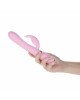 Розкішний кролик з ротацією та вібрацією Pillow Talk Lively Pink, кристал Сваровскі, потрійний відро Розкішний кролик з ротацією та вібрацією Pillow Talk Lively Pink, кристал Сваровскі, потрійний відро