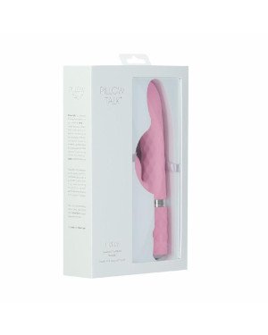 Розкішний кролик з ротацією та вібрацією Pillow Talk Lively Pink, кристал Сваровскі, потрійний відро Розкішний кролик з ротацією та вібрацією Pillow Talk Lively Pink, кристал Сваровскі, потрійний відро