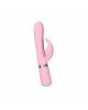 Розкішний кролик з ротацією та вібрацією Pillow Talk Lively Pink, кристал Сваровскі, потрійний відро Розкішний кролик з ротацією та вібрацією Pillow Talk Lively Pink, кристал Сваровскі, потрійний відро