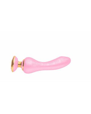 Вібратор для точки G Shunga Sanya Light Pink, гнучкий стовбур