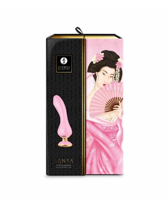 Вібратор для точки G Shunga Sanya Light Pink, гнучкий стовбур Вібратор для точки G Shunga Sanya Light Pink, гнучкий стовбур