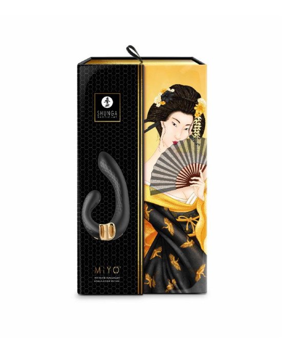 Вібратор-кролик Shunga Miyo Black Вібратор-кролик Shunga Miyo Black