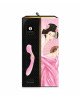 Вібромасажер Shunga Zoa Light Pink, двосторонній