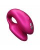Смарт-вібратор для пар We-Vibe Chorus Cosmic Pink, сенсорне керування вібраціями стисненням пульта Смарт-вібратор для пар We-Vibe Chorus Cosmic Pink, сенсорне керування вібраціями стисненням пульта