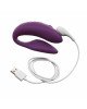 Смарт-вібратор для пар We-Vibe Chorus Purple, сенсорне керування вібраціями стисненням пульта Смарт-вібратор для пар We-Vibe Chorus Purple, сенсорне керування вібраціями стисненням пульта