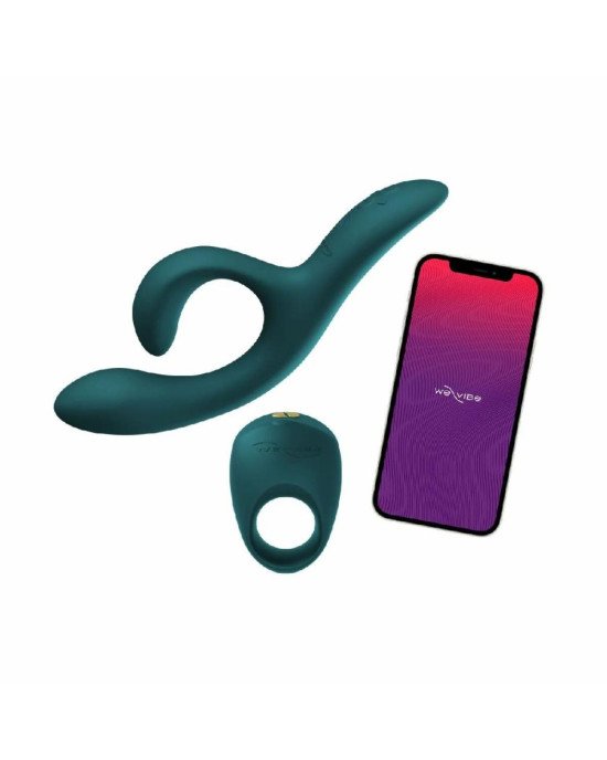 Подарунковий набір для пар We-Vibe Date Night Set: вібратор-кролик Nova 2, ерекційне кільце Pivot