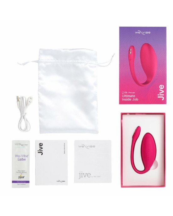 Смарт-віброяйце We-Vibe Jive Electric Pink Смарт-віброяйце We-Vibe Jive Electric Pink