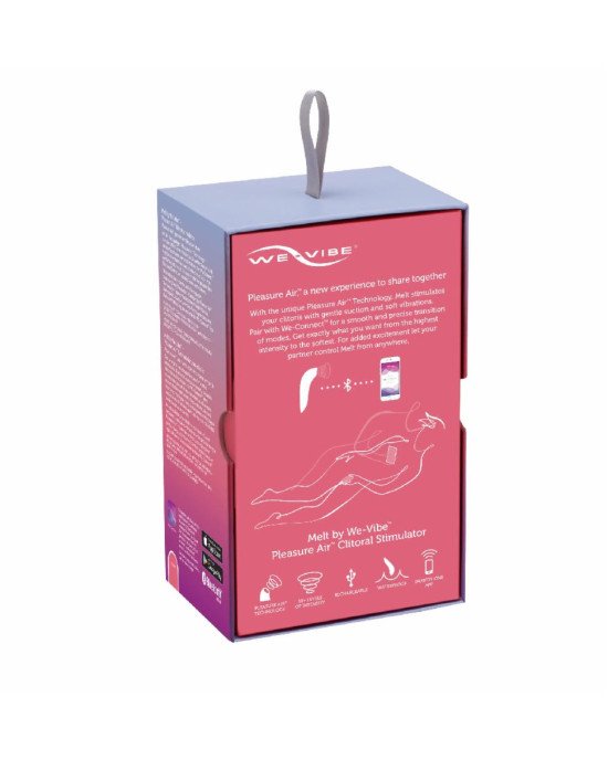 Вакуумний смарт-стимулятор для пар Melt by We-Vibe Coral, зручно поєднувати з проникним сексом Вакуумний смарт-стимулятор для пар Melt by We-Vibe Coral, зручно поєднувати з проникним сексом
