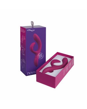 Смарт вібратор-кролик We-Vibe Nova Fuchsia, ергономічний, регульований кут нахилу стовбура Смарт вібратор-кролик We-Vibe Nova Fuchsia, ергономічний, регульований кут нахилу стовбура