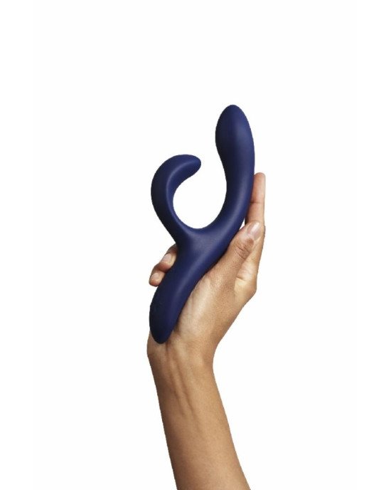 Смарт вібратор-кролик We-Vibe Nova Midnight Blue, ергономічний, регульований кут нахилу стовбура Смарт вібратор-кролик We-Vibe Nova Midnight Blue, ергономічний, регульований кут нахилу стовбура