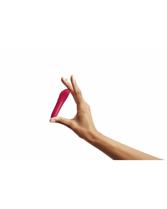 Потужна віброкуля Tango X Cherry Red by We-Vibe, 7 режимів вібрації, 8 рівнів інтенсивності Потужна віброкуля Tango X Cherry Red by We-Vibe, 7 режимів вібрації, 8 рівнів інтенсивності