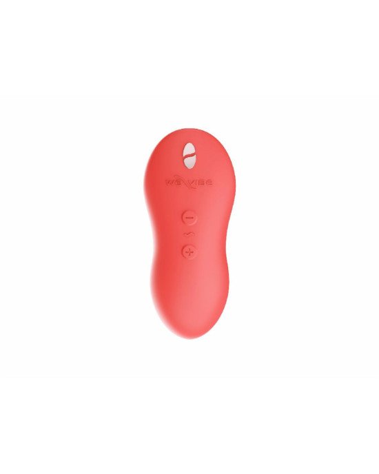 Потужний мінівібромасажер Touch X Crave Coral by We-Vibe, зручно поєднувати з проникним сексом Потужний мінівібромасажер Touch X Crave Coral by We-Vibe, зручно поєднувати з проникним сексом