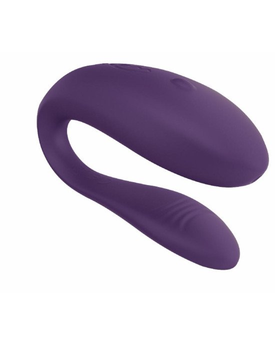 Недорогий вібратор для пар We-Vibe Unite Purple, однокнопковий пульт ДК Недорогий вібратор для пар We-Vibe Unite Purple, однокнопковий пульт ДК