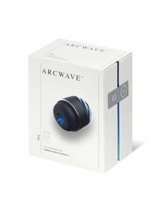 Мастурбатор з регулюванням герметичності Arcwave Voy Compact Stroker, 8 інтенсивностей, наскрізний Мастурбатор з регулюванням герметичності Arcwave Voy Compact Stroker, 8 інтенсивностей, наскрізний