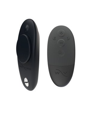 Смарт-вібратор у трусики We-Vibe Moxie+ Satin Black, оновлений пульт ДК