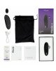 Смарт-вібратор у трусики We-Vibe Moxie+ Satin Black, оновлений пульт ДК Смарт-вібратор у трусики We-Vibe Moxie+ Satin Black, оновлений пульт ДК