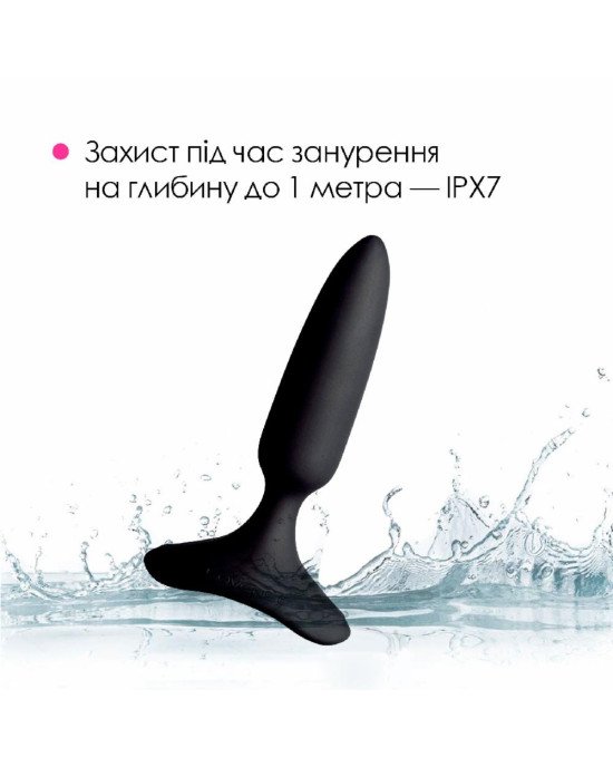 Анальна смарт-вібропробка Lovense Hush 2, розмір XS Анальна смарт-вібропробка Lovense Hush 2, розмір XS