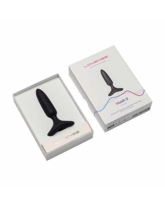 Анальна смарт-вібропробка Lovense Hush 2, розмір XS Анальна смарт-вібропробка Lovense Hush 2, розмір XS