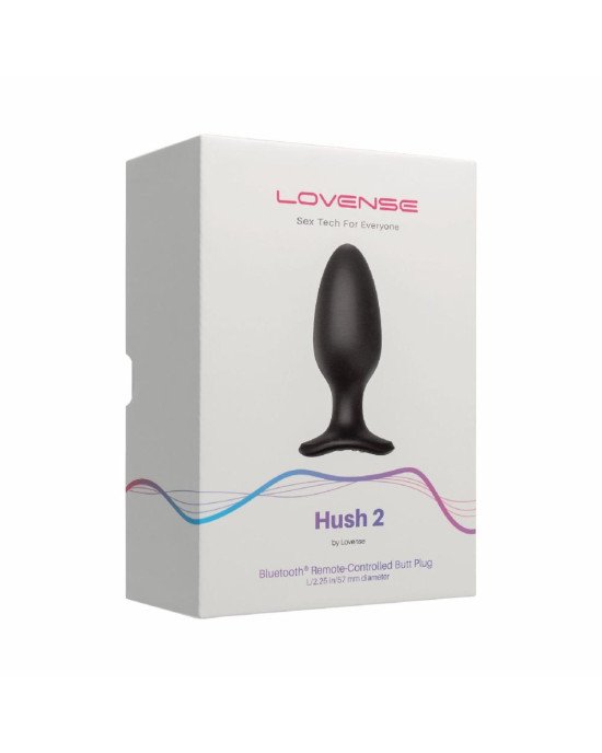 Анальна смарт-вібропробка Lovense Hush 2, розмір L Анальна смарт-вібропробка Lovense Hush 2, розмір L