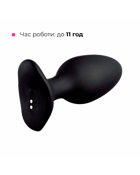 Анальна смарт-вібропробка Lovense Hush 2, розмір L