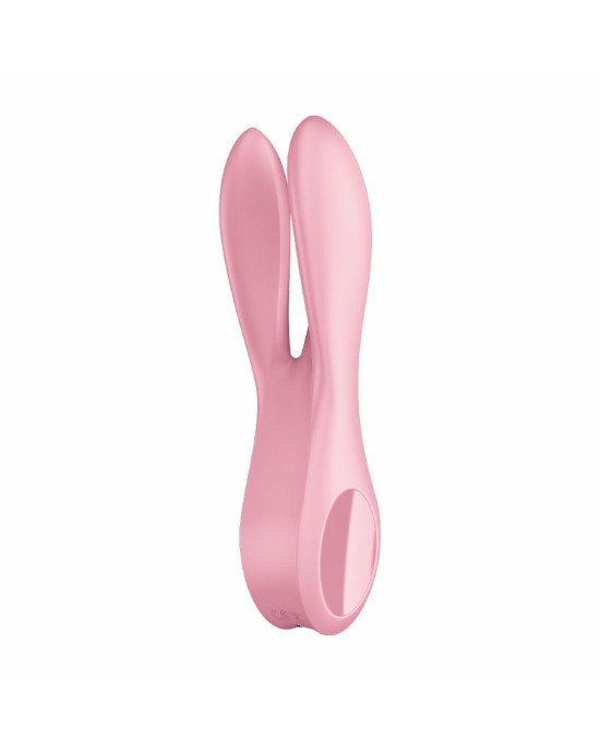 Кліторальний вібратор Satisfyer Threesome 1 Pink Кліторальний вібратор Satisfyer Threesome 1 Pink