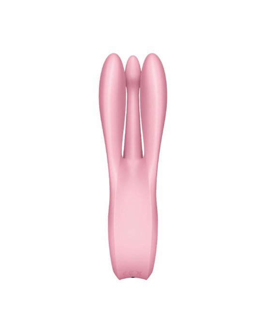 Кліторальний вібратор Satisfyer Threesome 1 Pink Кліторальний вібратор Satisfyer Threesome 1 Pink