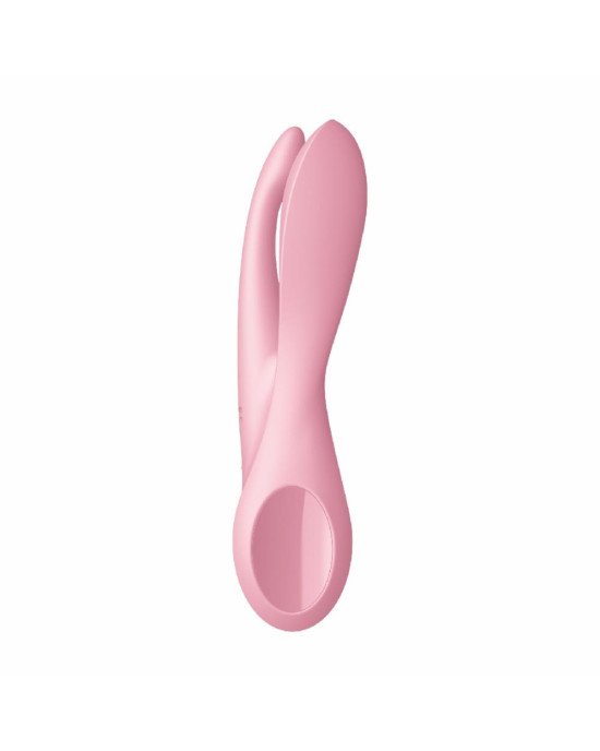 Кліторальний вібратор Satisfyer Threesome 1 Pink Кліторальний вібратор Satisfyer Threesome 1 Pink