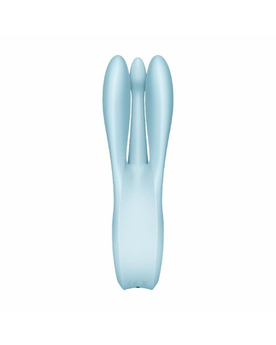 Кліторальний вібратор Satisfyer Threesome 1 Light Blue Кліторальний вібратор Satisfyer Threesome 1 Light Blue
