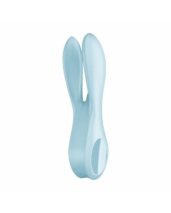 Кліторальний вібратор Satisfyer Threesome 1 Light Blue Кліторальний вібратор Satisfyer Threesome 1 Light Blue