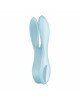 Кліторальний вібратор Satisfyer Threesome 1 Light Blue Кліторальний вібратор Satisfyer Threesome 1 Light Blue