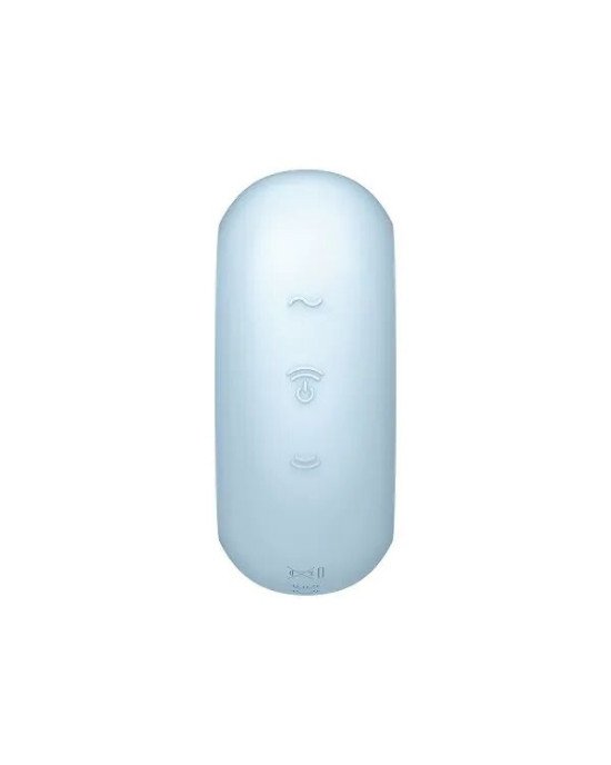 Вакуумний стимулятор із вібрацією Satisfyer Pro To Go 3 Blue