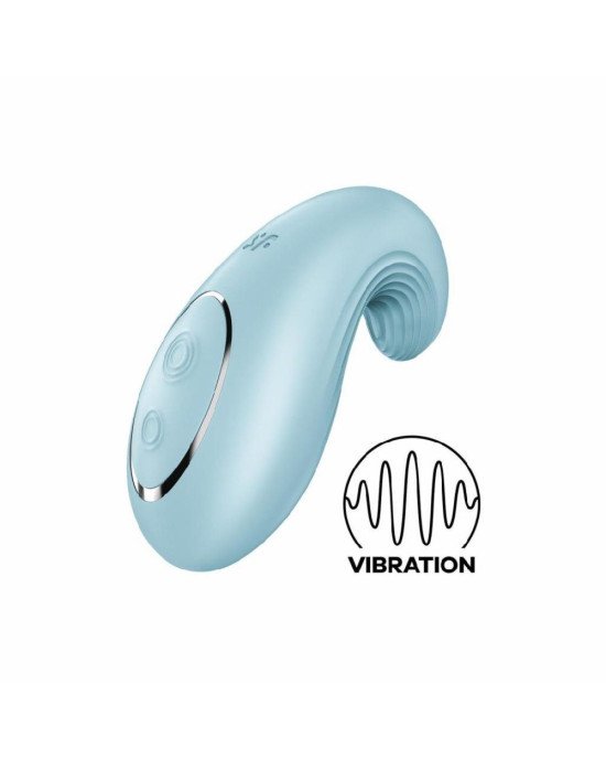 Вібратор Satisfyer Dipping Delight Light Blue Вібратор Satisfyer Dipping Delight Light Blue