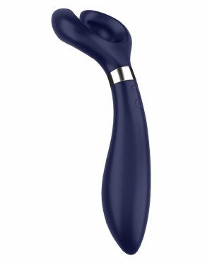 Вібратор для пар Satisfyer Endless Fun Blue, три мотори, багатофункціональний Вібратор для пар Satisfyer Endless Fun Blue, три мотори, багатофункціональний