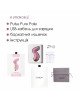Вакуумний кліторальний стимулятор Svakom Pulse Pure Pale Pink, 5 режимів, 5 інтенсивностей у кожному Вакуумний кліторальний стимулятор Svakom Pulse Pure Pale Pink, 5 режимів, 5 інтенсивностей у кожному