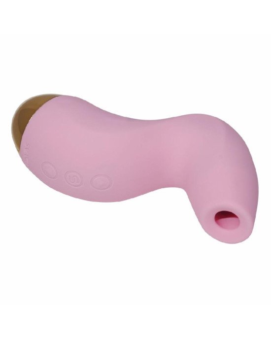 Вакуумний кліторальний стимулятор Svakom Pulse Pure Pale Pink, 5 режимів, 5 інтенсивностей у кожному Вакуумний кліторальний стимулятор Svakom Pulse Pure Pale Pink, 5 режимів, 5 інтенсивностей у кожному