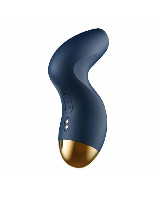 Вакуумний кліторальний стимулятор Svakom Pulse Pure Navy Blue, 5 режимів, 5 інтенсивностей у кожному Вакуумний кліторальний стимулятор Svakom Pulse Pure Navy Blue, 5 режимів, 5 інтенсивностей у кожному