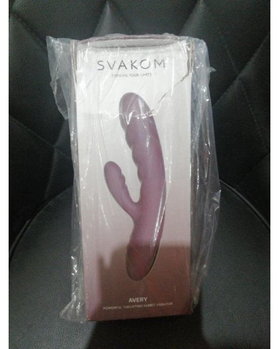 Вібратор-кролик Svakom Avery Lilac (м'яте паковання!!!) Вібратор-кролик Svakom Avery Lilac (м'яте паковання!!!)