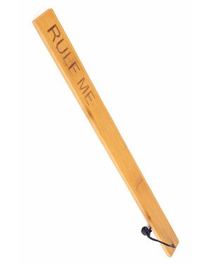 Падл Fetish Tentation — Paddle Rule Me Bamboo, упакований у ПЕ пакет Падл Fetish Tentation — Paddle Rule Me Bamboo, упакований у ПЕ пакет