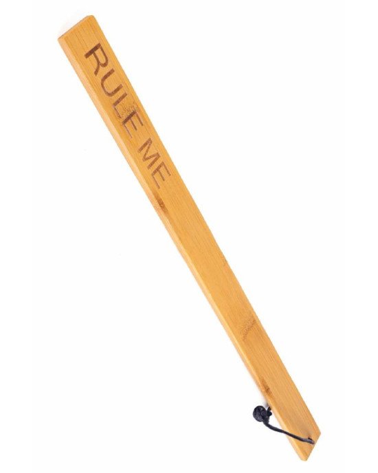 Падл Fetish Tentation — Paddle Rule Me Bamboo, упакований у ПЕ пакет Падл Fetish Tentation — Paddle Rule Me Bamboo, упакований у ПЕ пакет