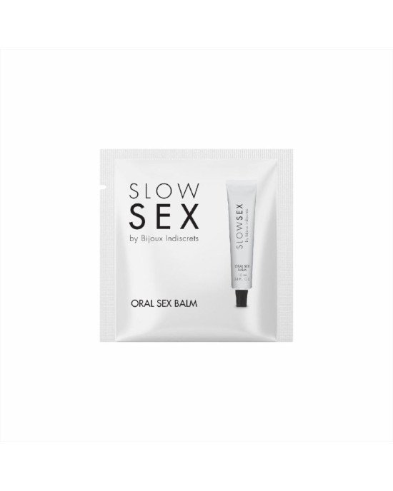 Пробник Bijoux Indiscrets Sachette Oral Sex Balm - SLOW SEX (2 мл) Пробник Bijoux Indiscrets Sachette Oral Sex Balm - SLOW SEX (2 мл)