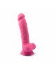 Фалоімітатор SilexD Johnny Pink Glow in the dark, двошаровий, силікон+Silexpan, діаметр 3,5см Фалоімітатор SilexD Johnny Pink Glow in the dark, двошаровий, силікон+Silexpan, діаметр 3,5см